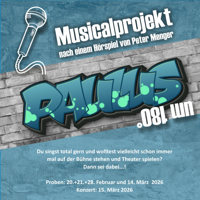 Einladung Paulus Musical