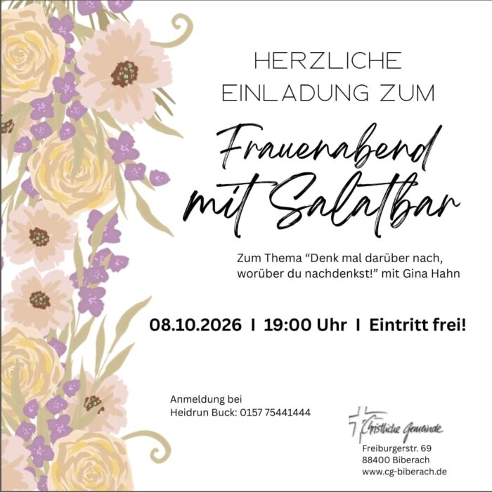 Einladung Frauenabend Oktober 2026